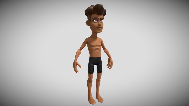 Trabalho Modelagem de Personagens 2 3D Model