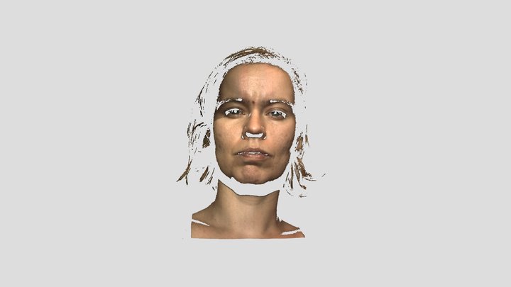 Face scan 3D Model