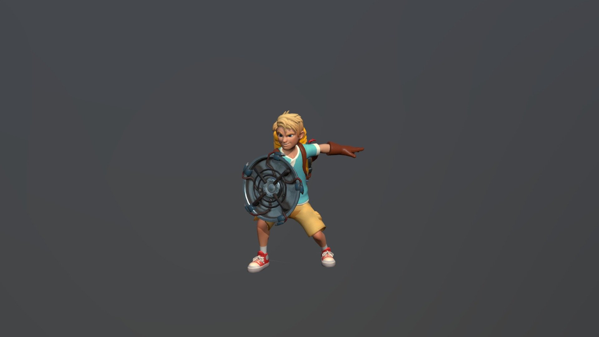 Character - Kid - 3D model by pejnapple [3d2a7e7] - Sketchfab