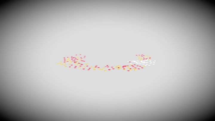 Rose Flower Petals 3D Model