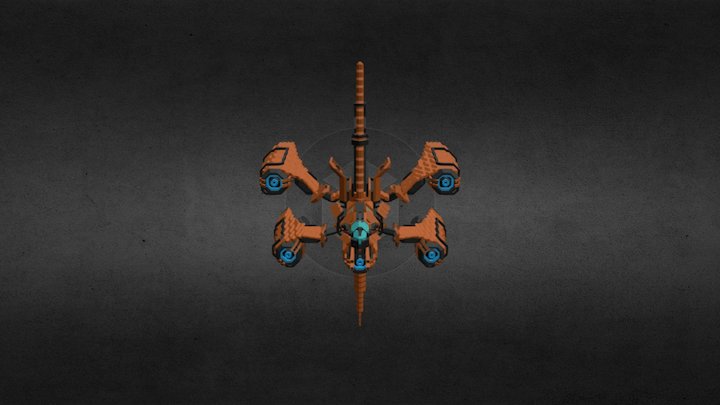 Acherontia Atropos 3D Model