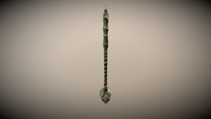 Orc Battle Axe 3D Model
