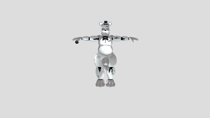 Withered Freddy 3D Model