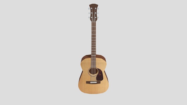 Guitar 3D Model