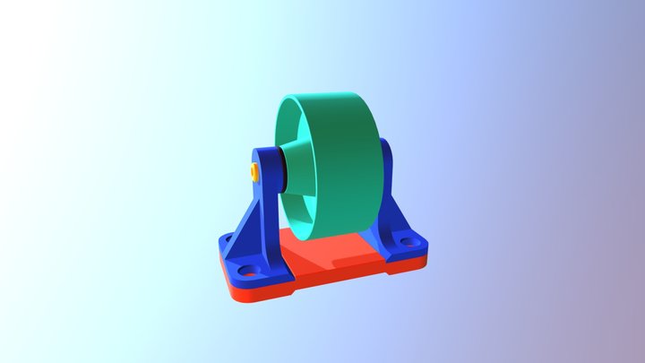 ANIMACION_RODILLO 3D Model