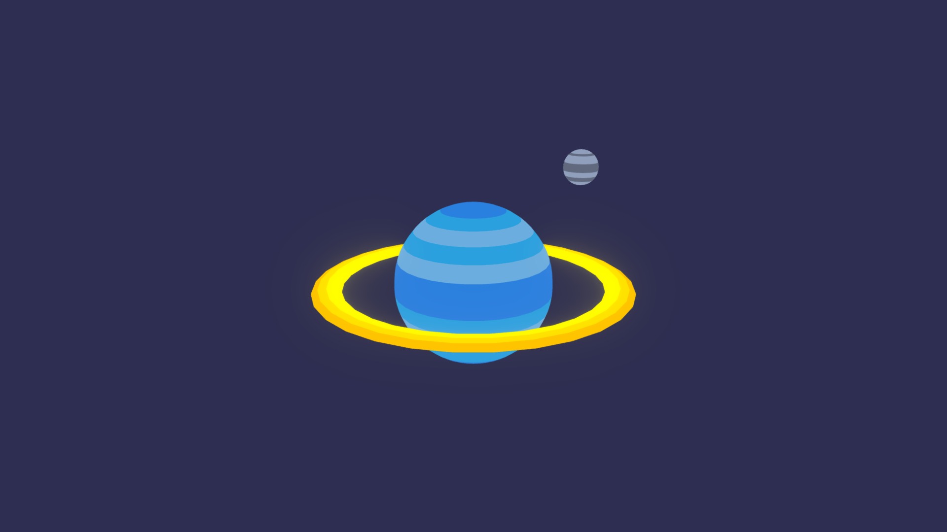 3D model Planets - This is a 3D model of the Planets. The 3D model is about logo.