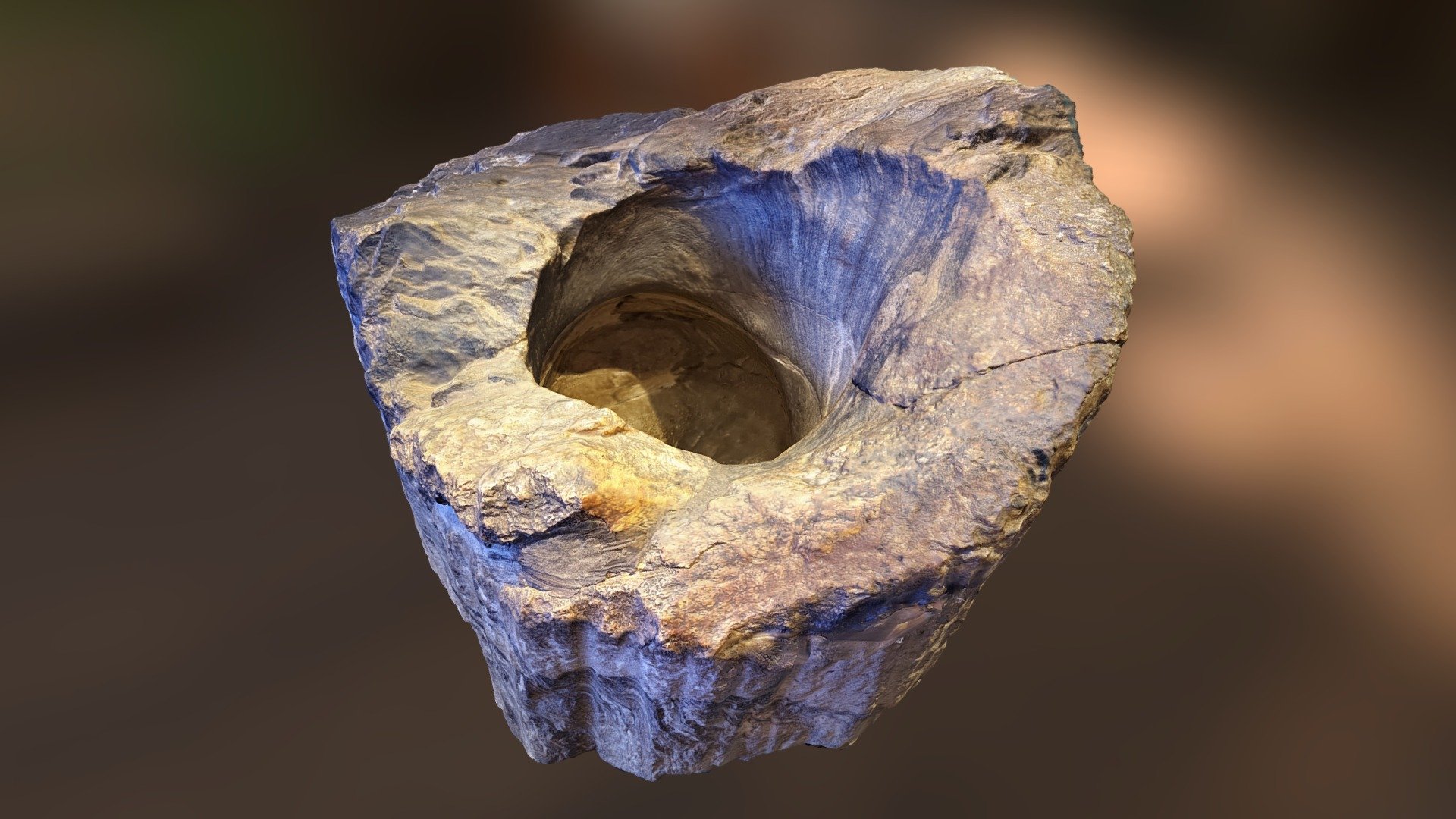 Riggsville Pothole in Gneiss