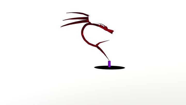 Kali Linux 3D Model