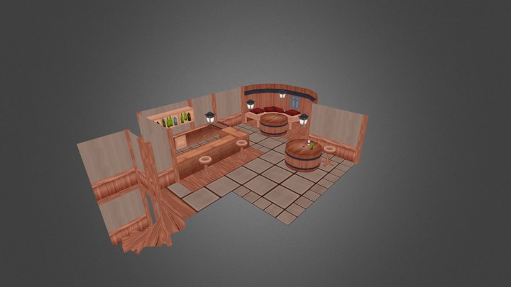 Bar 3D Model