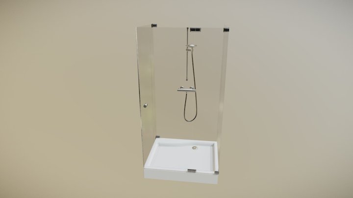 Douche 2 3D Model