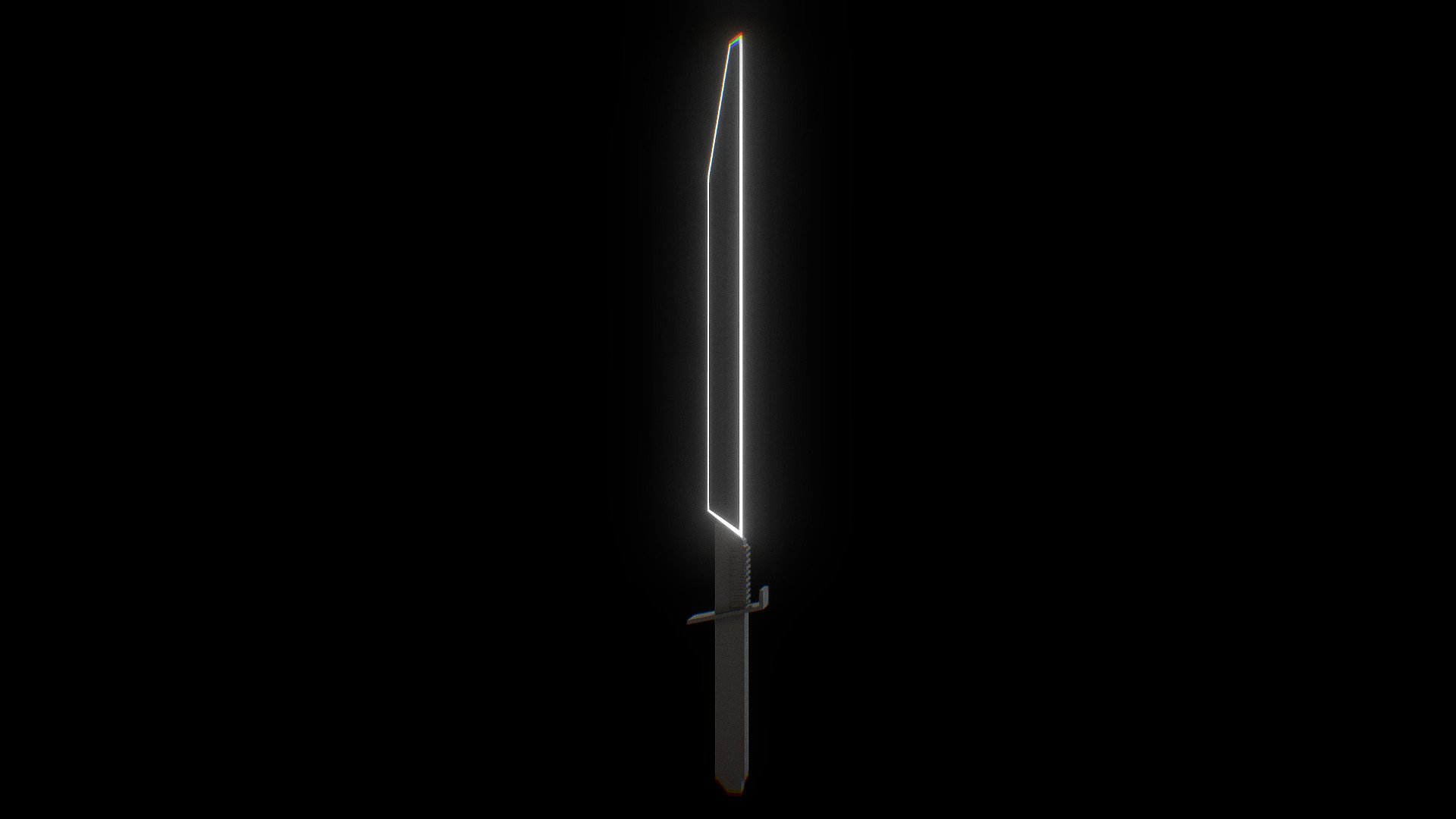 Darksaber (Animated Style) — Sketchfab embed 3D viewer