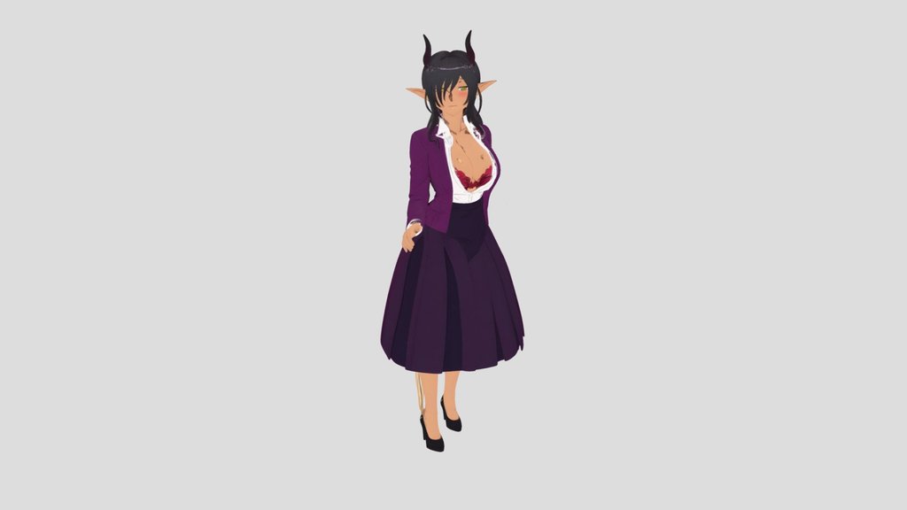 Elven Scholar in the Library Olga