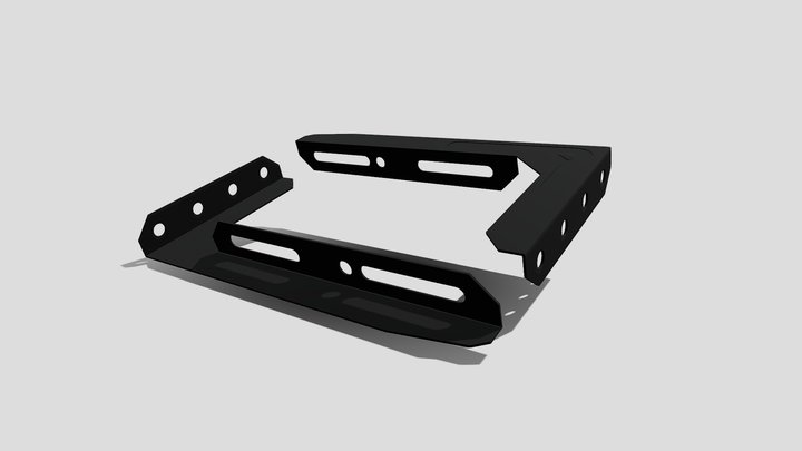 Air Conditioner FOC Waterproof Outdoor Brackets 3D Model