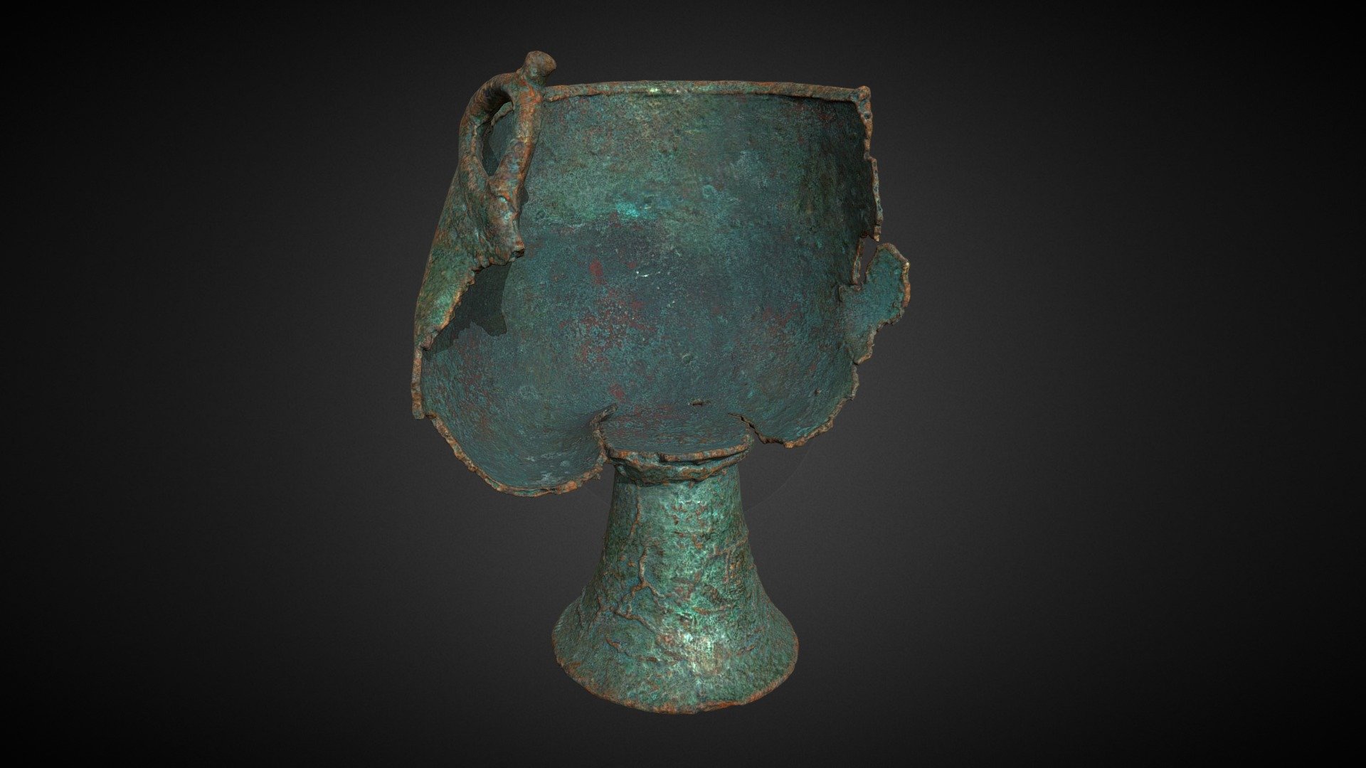 Noble Nomad Warrior's Cauldron P1K12 - 3D model by Archaeological ...