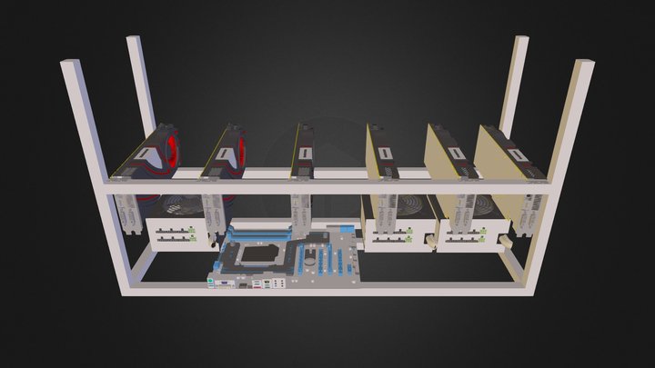 Plan_structure_avec_composant 3D Model