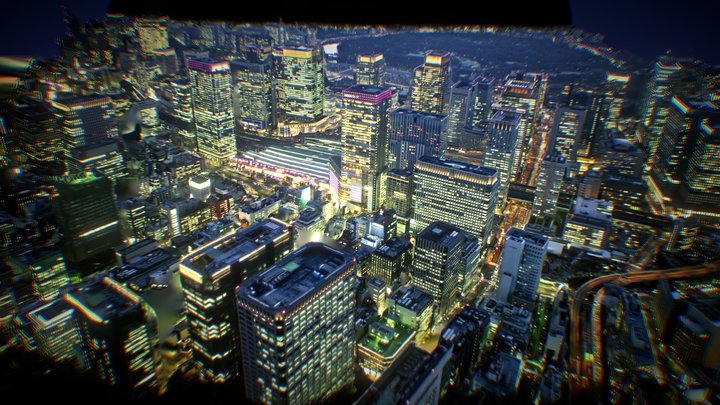 Tokyo station A – Kostenloses 3D-Modell STL