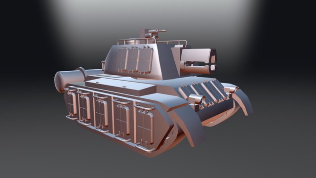 Rail-gun Check 3D Model
