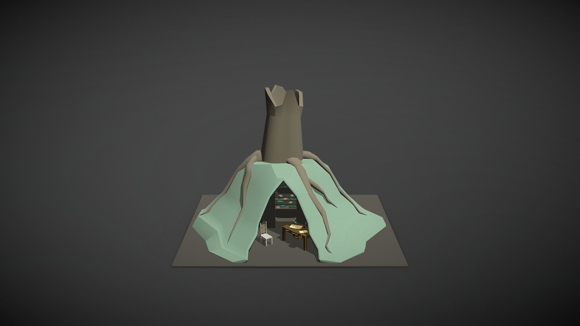 TreeRoom Project - 3D model by Danny van Beek (@DeniZgamR) [3d3632d ...