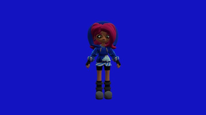 SMG4 - Desti (Human, 2nd Redesign) – Modèle 3D gratuit STL