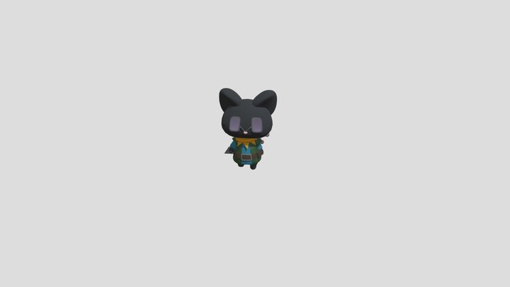 Cute cat 3D Model