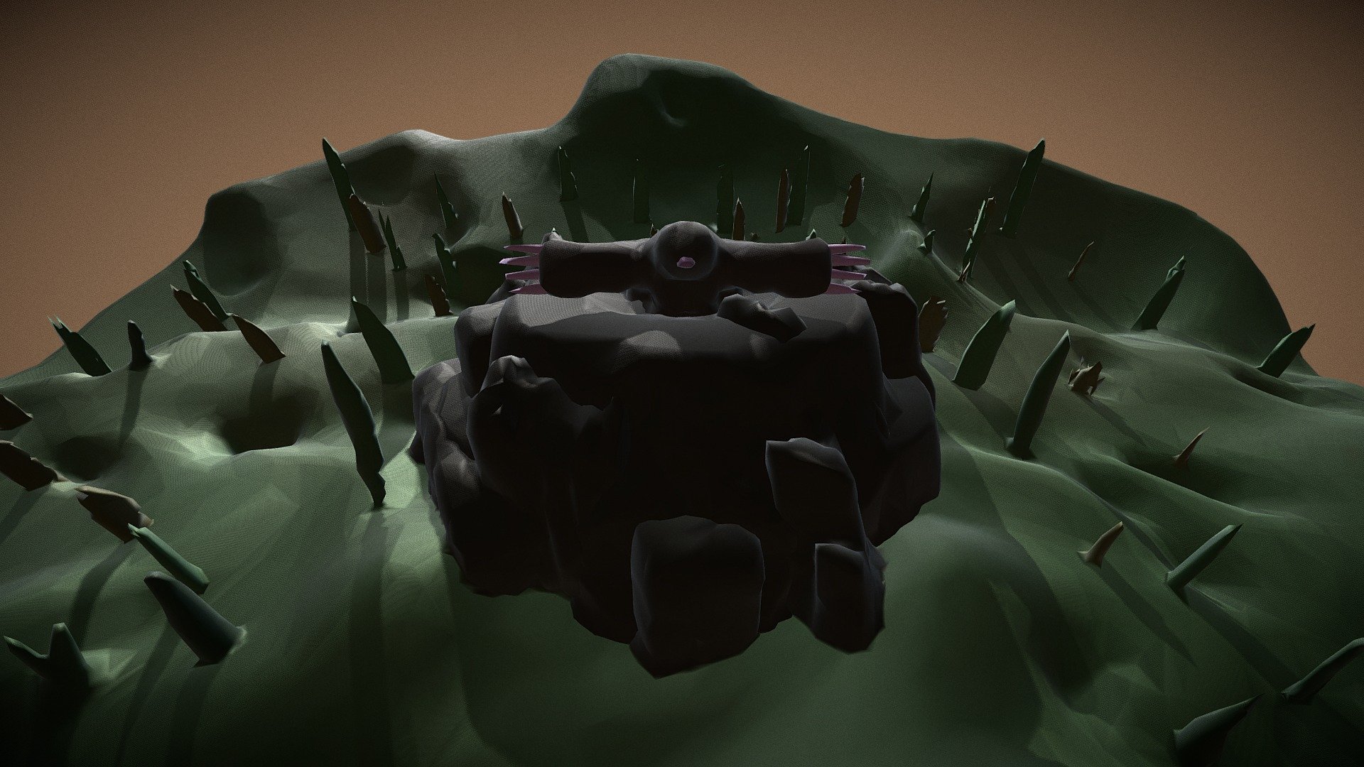 Mole Hill — Sketchfab embed 3D viewer