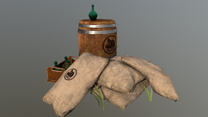 Coffee barel – Modèle 3D gratuit STL