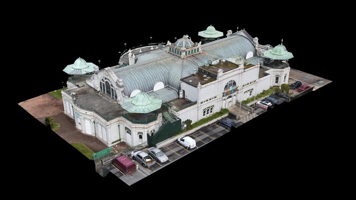 The Pavilion, Torquay, Devon 3D Model