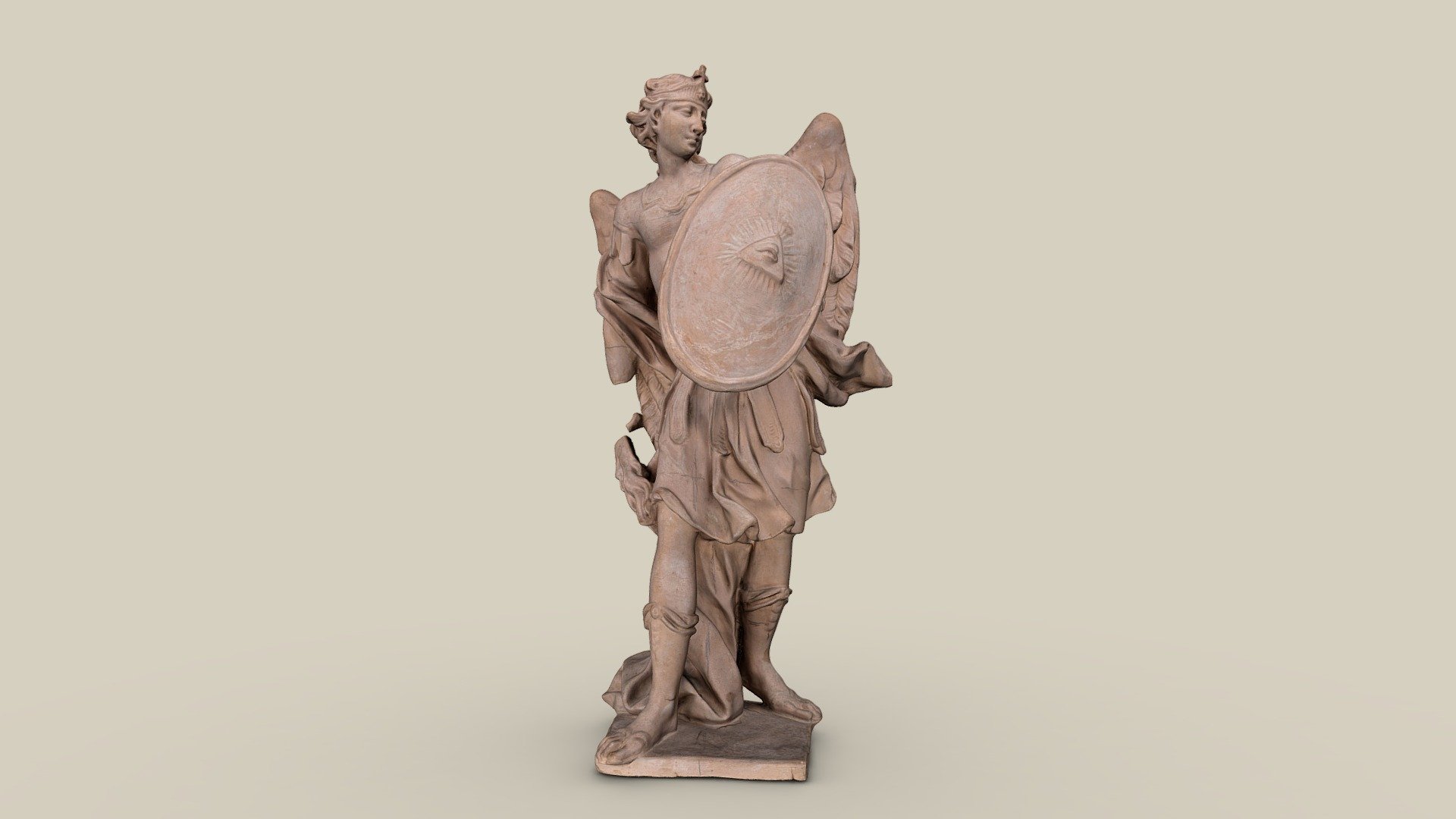 Erzengel Michael — Sketchfab embed 3D viewer