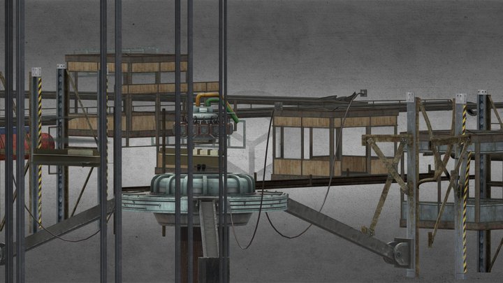 Props_blastpit 3D Model