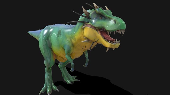 Low Poly Dinosaur