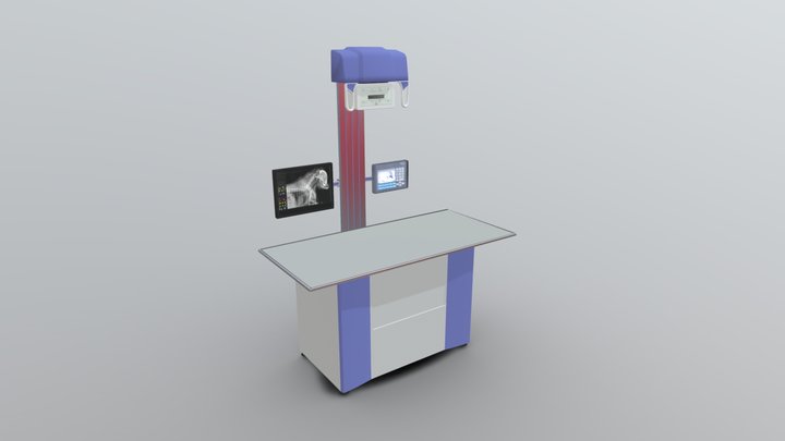 Veterinary Vision Machine 3D Model