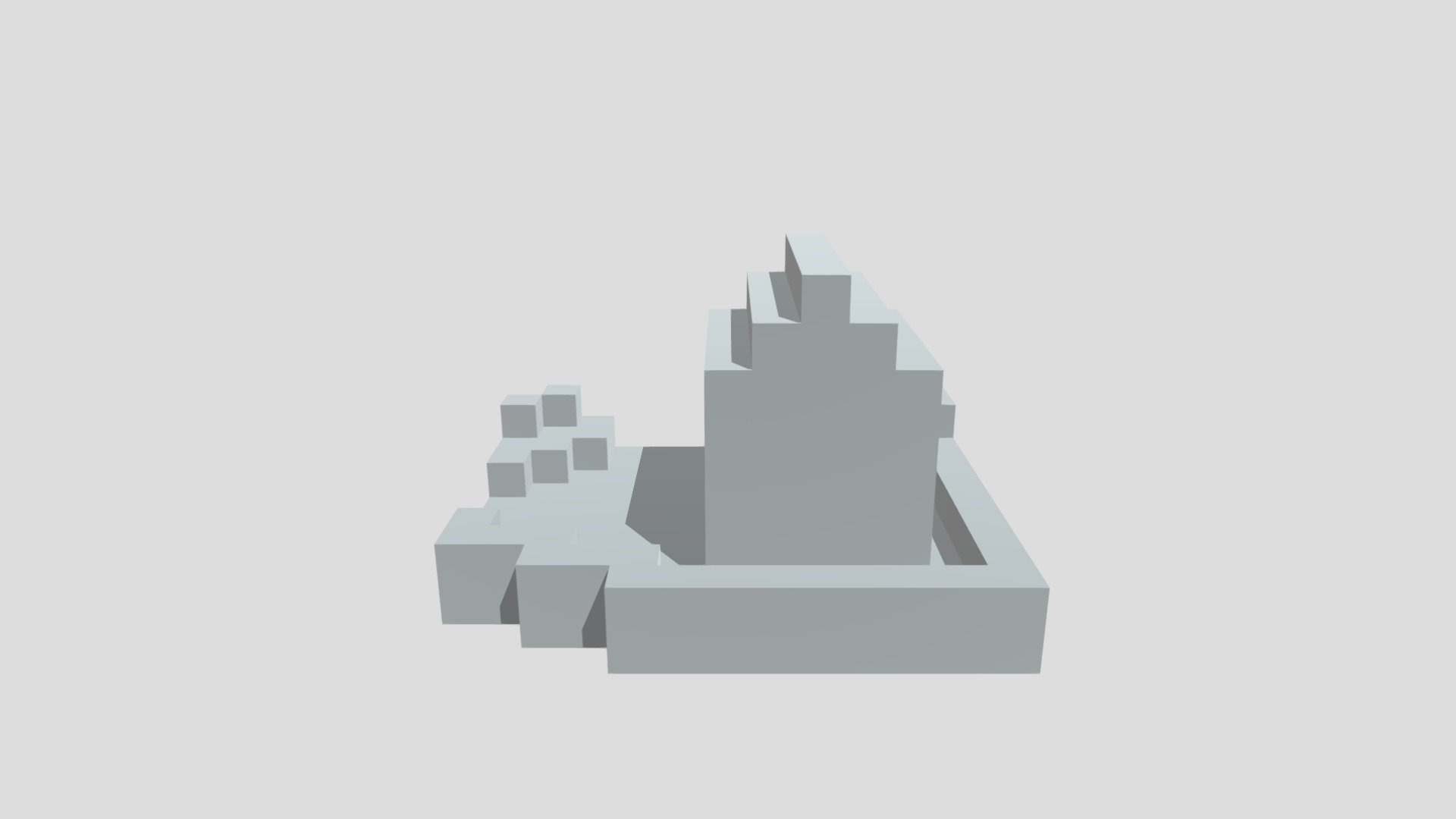 Minecraft blocks hus cool house