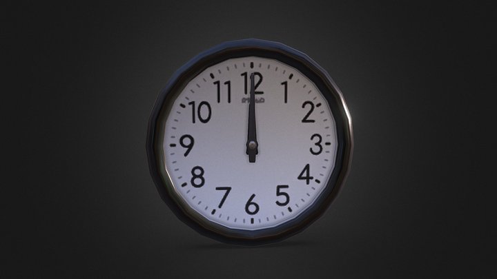 Animal crossing New Horizons Office Clock – Modelo 3D gratuito STL
