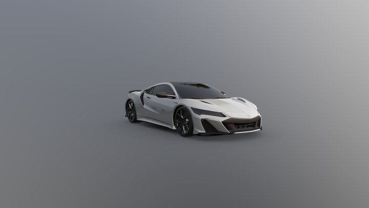 2022 Acura NSX Type S 3D Model
