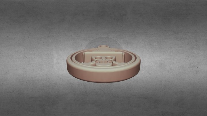 Luffy keychain 3D Model