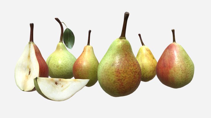 Pear 3d model 3D Model