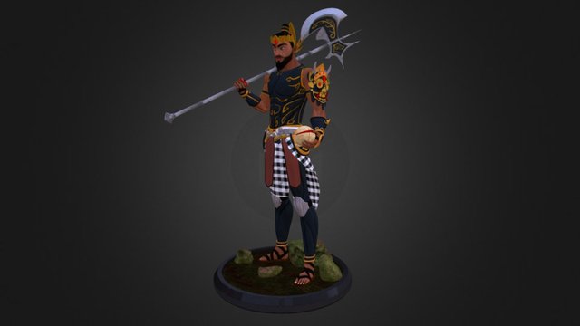Bima Sena 3D Model