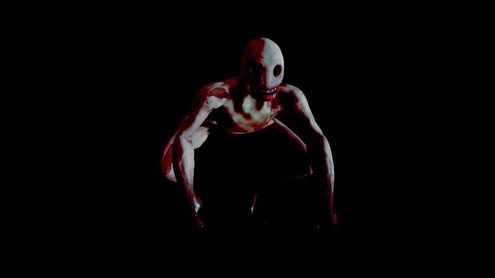 Smily horror monster 3D Model