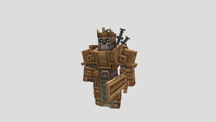 Skeleton king 3D Model