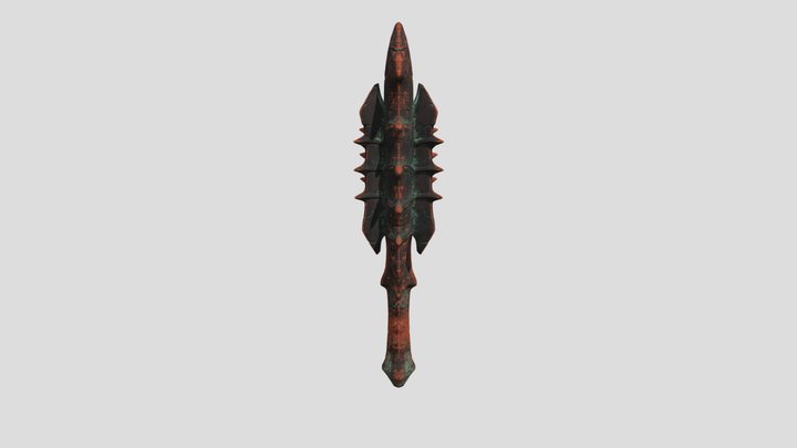 Dark Ages Mace 3D Model