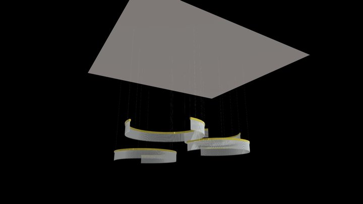 120Cm Radius Stick Glass 3D Model