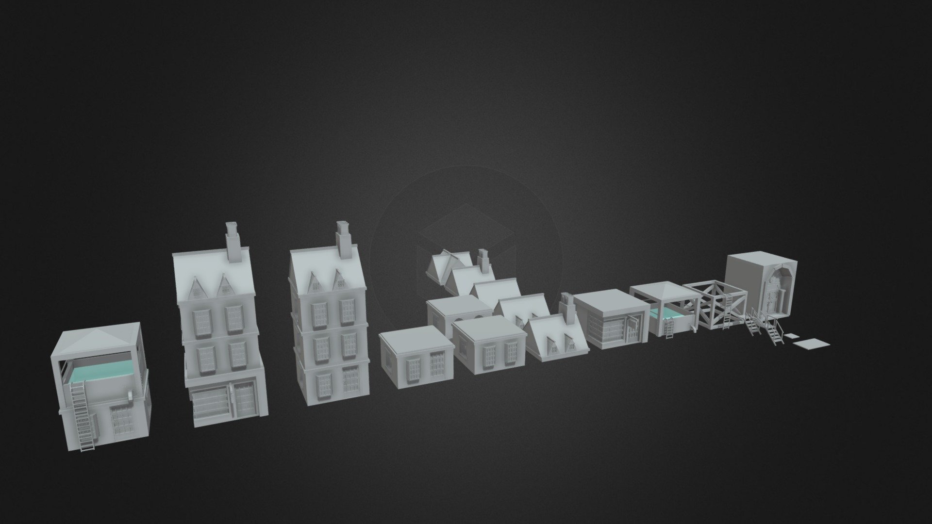 Victorian House Models