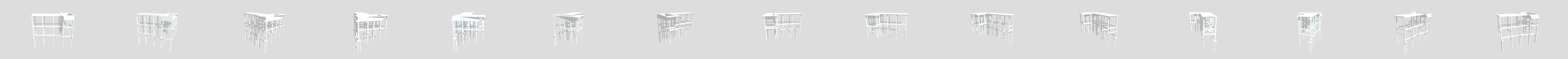 Piscina Alexandre 3D Model