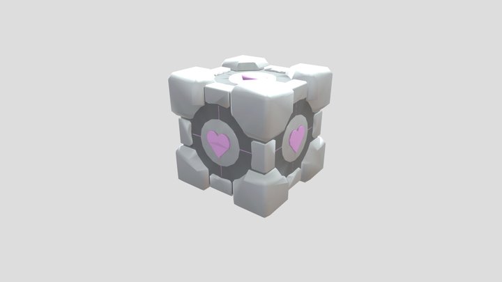 Companion Cube - 2221 3D Model