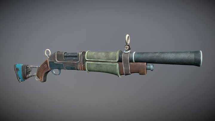 Shotgun 3D Model