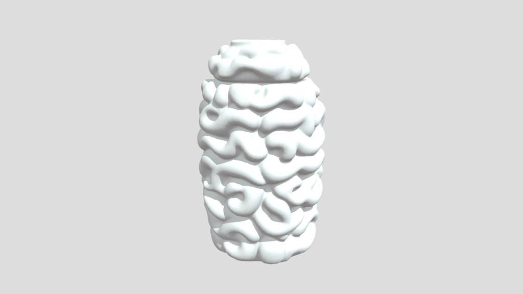 Cylindrical covered vessel