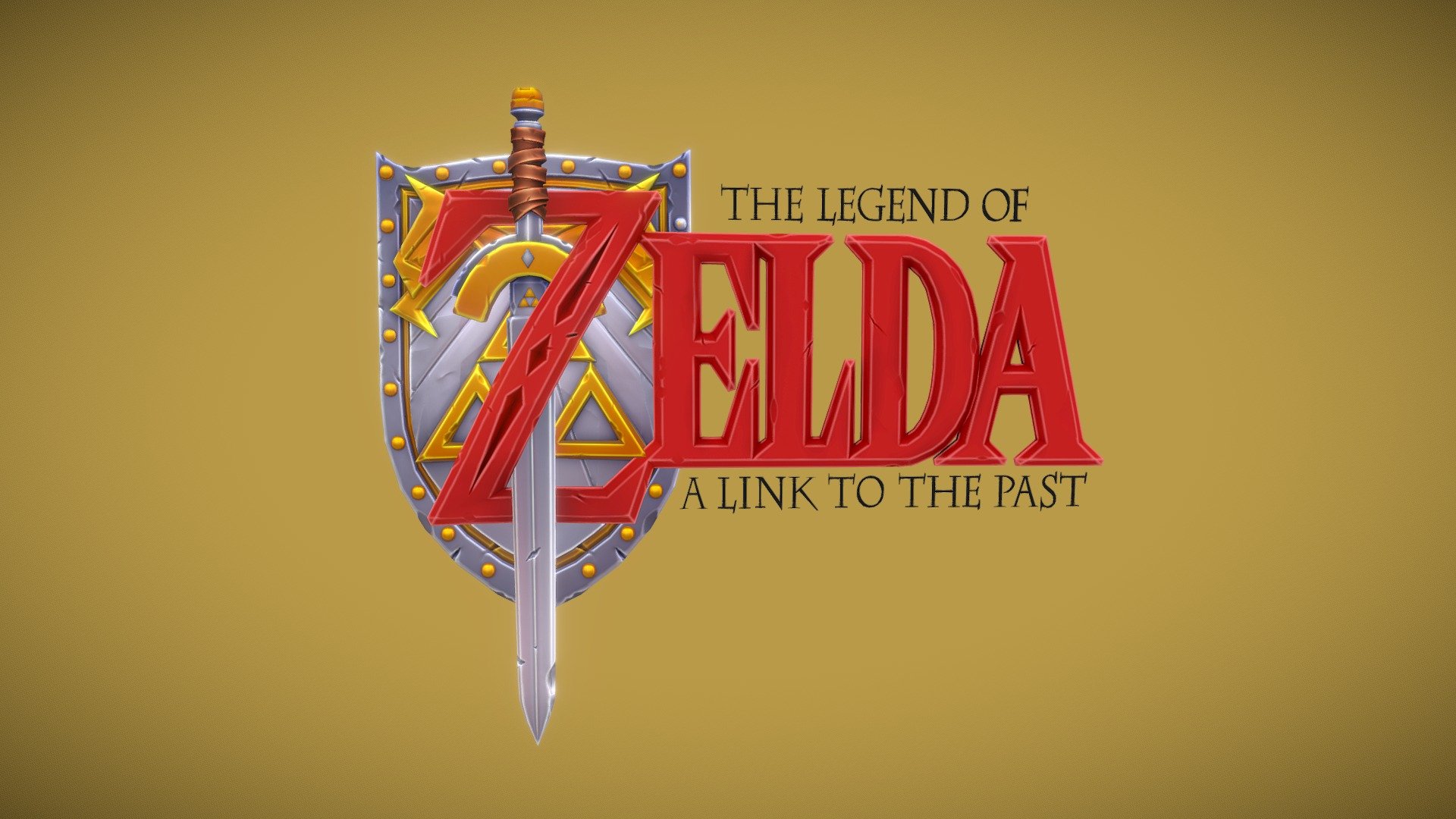 A Link To The Past - 3D Logo - 3D model by TiraArt [3d45b9a] - Sketchfab