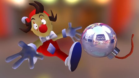 Kid Klown in Crazy Chase 3D Model