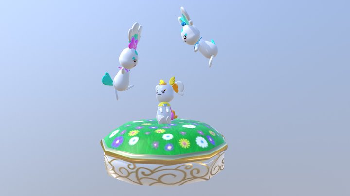 Heartcatch Precure Faeries 3D Model