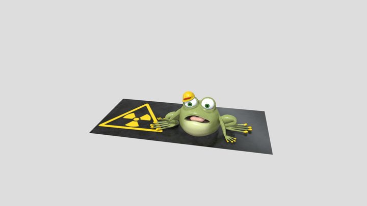 Factory Frog 3D Model